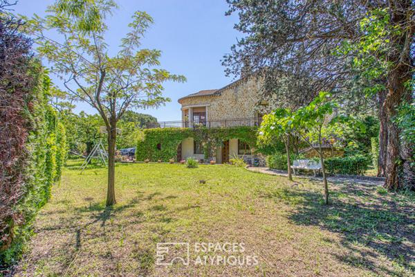 Maison seventies avec vue