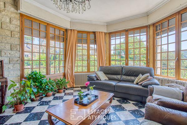 Maison seventies avec vue