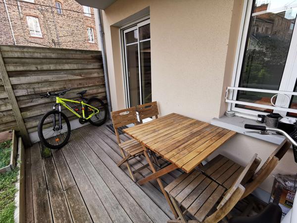 Appartement 3 pieces avec jardin Rennes Centre ville