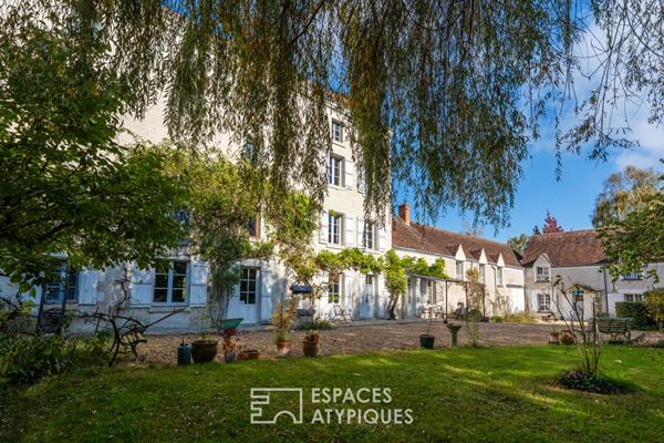 Authentique Moulin avec étangs et parc de près de 10 hectares