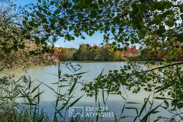 Authentique Moulin avec étangs et parc de près de 10 hectares