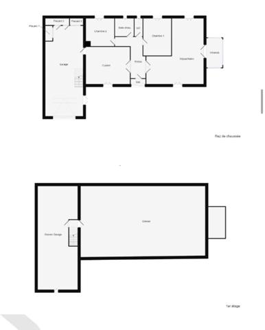 Maison à SAINT-VAAST-LA-HOUGUE, 50550 - 7 pièces 248m²