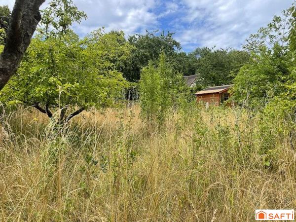 Terrain 610 m2 constructible en lot arrière sans vis à vis dont 100 m2 d'allée - indépendant