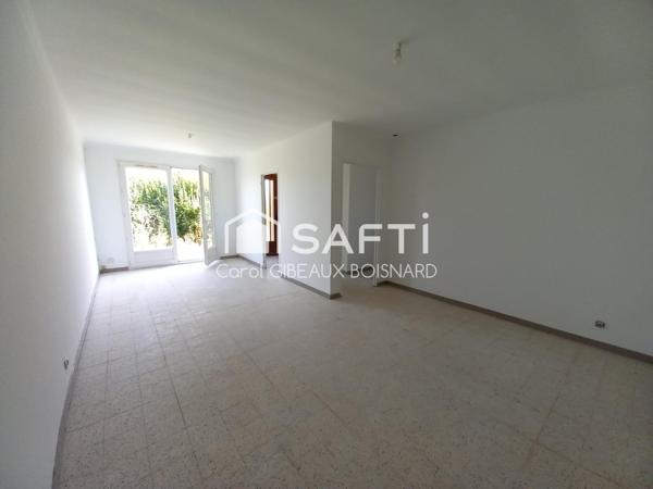 Pavillon de plain-pied avec 2 chambres et garage