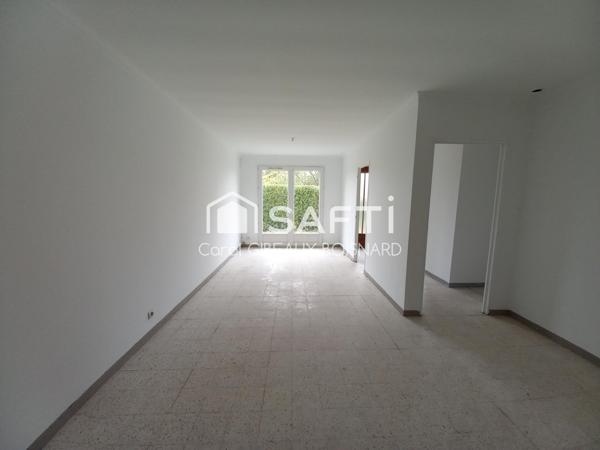 Pavillon de plain-pied avec 2 chambres et garage