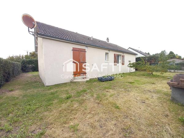 Pavillon de plain-pied avec 2 chambres et garage