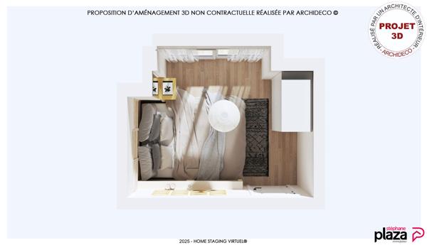 Appartement 1 pièce 34.25 m2