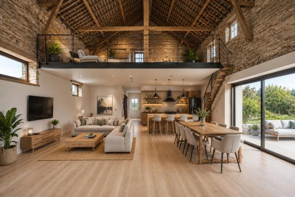 ENSEMBLE IMMOBILIER A RÉNOVER – FORT POTENTIEL – ENTRE GUÉMENÉ-PENFAO ET LA FORÊT DU GÂVRE