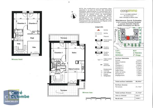 Appartement à louer 4 pièces 81m² Champigny-sur-Marne (94500)