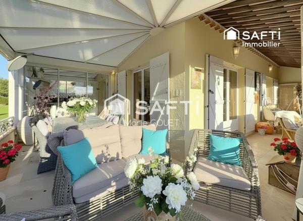 VILLA SAINT AYGULF (83370) 5 PIÈCES CLIMATISÉE  TOUT CONFORT - TERRASSE - PISCINE -