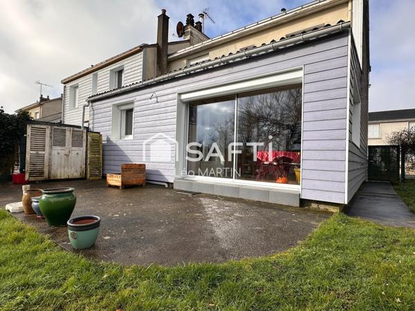 Maison de 86m2 - 3 chambres + 1 bureau