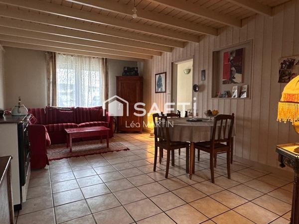 Maison de 86m2 - 3 chambres + 1 bureau