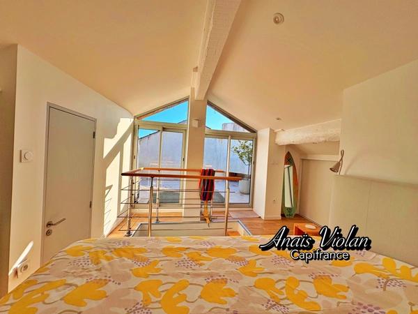 Maison d'architecte avec 3 chambres, toit terrasse, très belles prestations à vendre à Mauguio (34130)