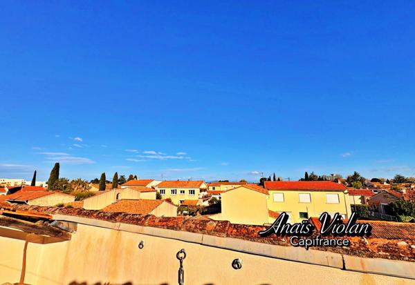 Maison d'architecte avec 3 chambres, terrasse, très belles prestations à vendre à Mauguio (34130)