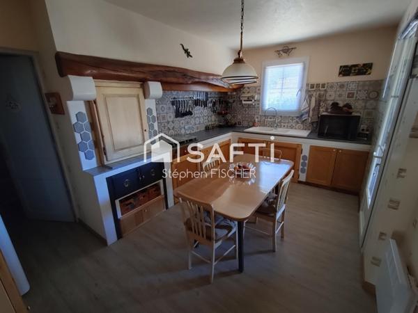 Maison de 150m² sur un terrain de 1400m²