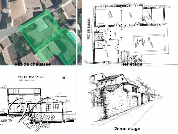 Maison de caractère à réinventer – Projet de vie ou investissement – Oupia (Minervois)