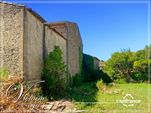 Maison de caractère à réinventer – Projet de vie ou investissement – Oupia (Minervois)