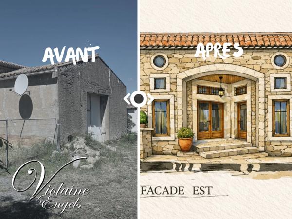 Maison de caractère à réinventer – Projet de vie ou investissement – Oupia (Minervois)