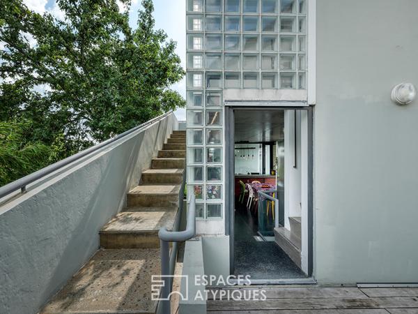 Maison en meulière avec extension d’architecte