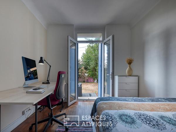 Maison en meulière avec extension d’architecte