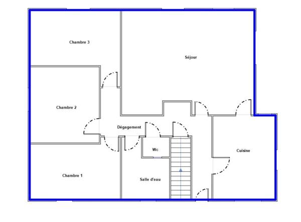 Maison
         4 pièces
        - 100 m² Exclusivité 220 000 € *