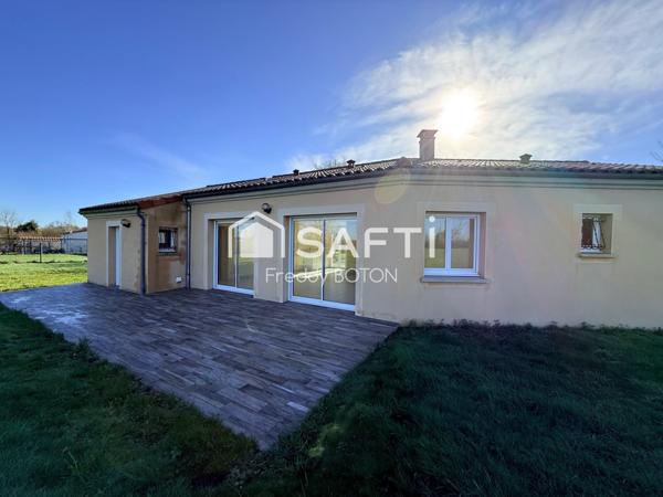 Maison de plain-pied, assainissement individuel