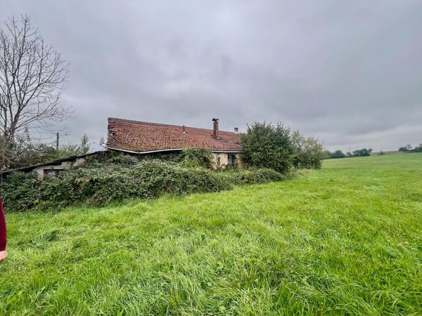 Corps de ferme à rénover sur plus d'un hectare de terrain