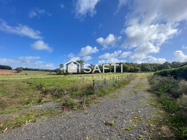 Terrain de 7594 m² dont  725 m² constructible.