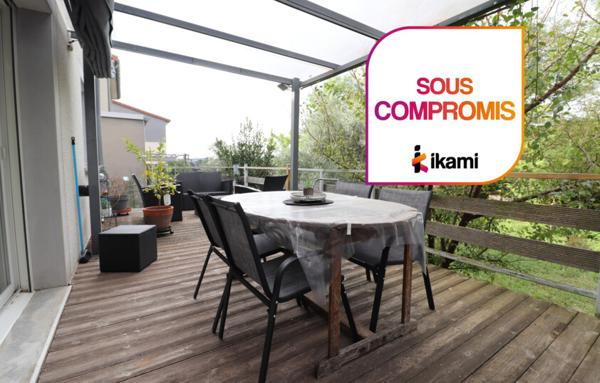 St Uze : villa T4 avec 550 m2 terrain et garage double