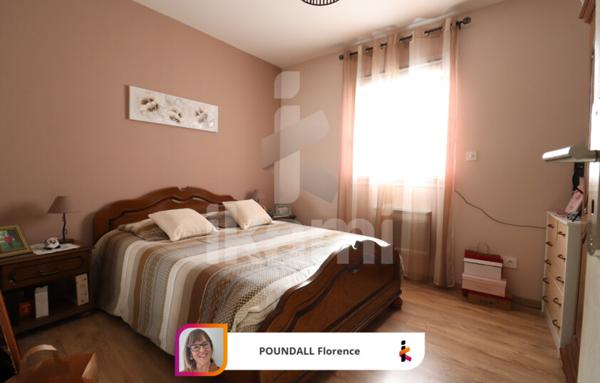 St Uze : villa T4 avec 550 m2 terrain et garage double