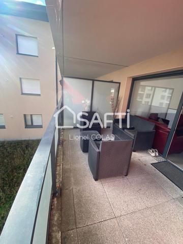 Beau et fonctionnel T4 avec terrasse et box électrifié