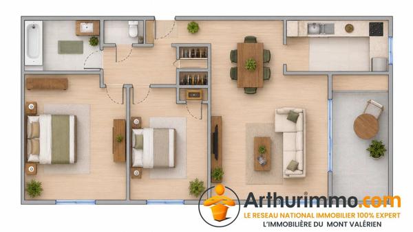 Vente                                                      Appartement
                        
                     3 pièces                      62 m2                     à Rueil-Malmaison
