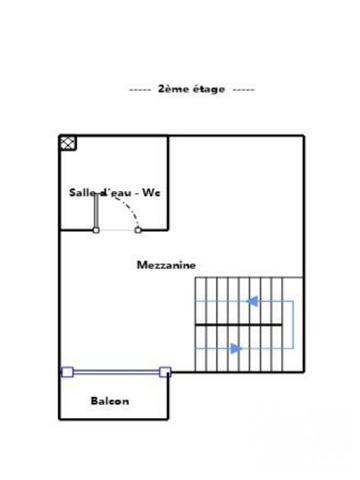 Duplex avec balcon et stationnements aux Minimes