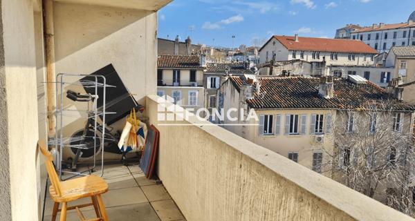 À vendre Appartement 2 pièces 37 m² - Marseille 13003