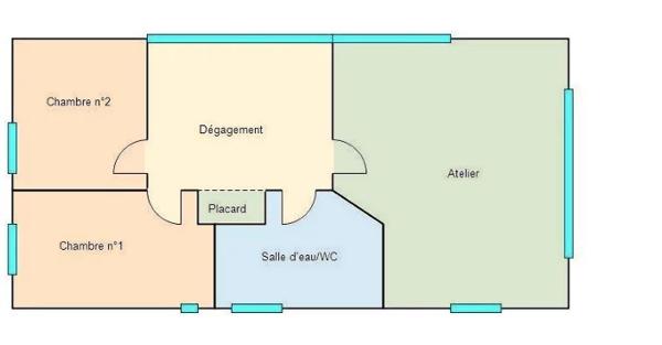 Maison en pierre à vendre près de Livernon, avec piscine, court de tennis et annexe pour invités