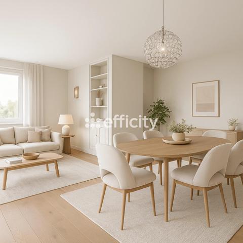Appartement 4 pièces - 81 m² Exclusivité efficity