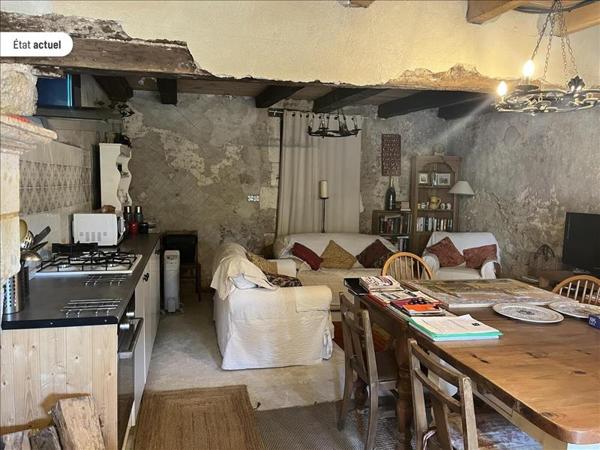 Maison à vendre |  Vieux-Mareuil |  2 pièces | 84 m²