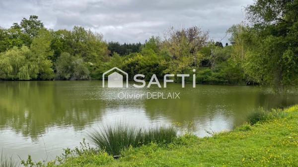 Maison à Rénover 110m² - Nérac - 3 Chambres, Terrain 6.4ha, Étang, Forêt.