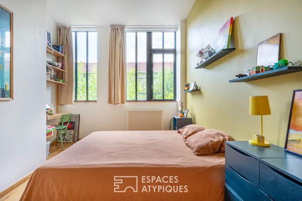 Loft en duplex avec jardin