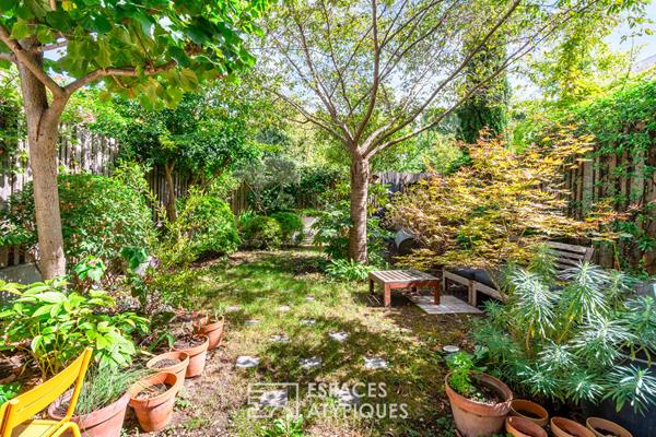 Loft en duplex avec jardin