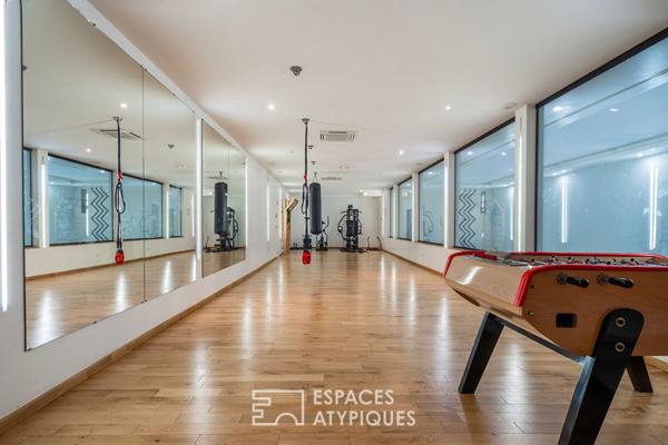 Loft en duplex avec jardin