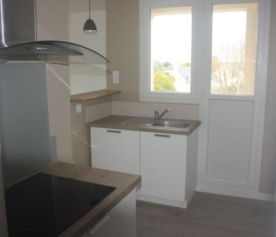 Appartement T2-43.61m²-Balcon+cave -QUIMPER