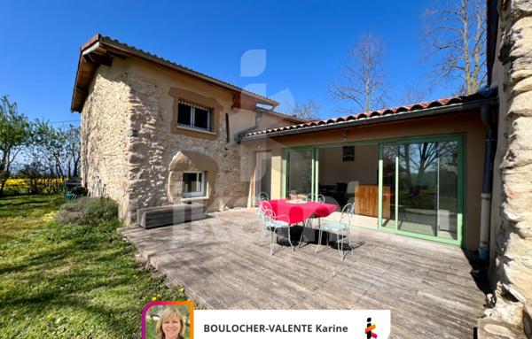 Maison en pierre 181.50 m2 - Piscine - 3 388 m2 de jardin