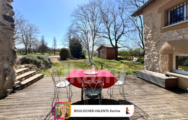 Maison en pierre 181.50 m2 - Piscine - 3 388 m2 de jardin