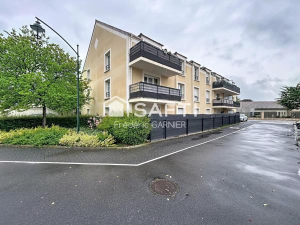 Appartement 2 pièces 43 m², balcon, place de parking extérieure