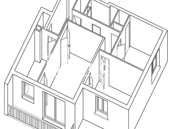 Location Appartement 3 pièces 63.09 m² - 83 RUE THEODULE RIBOT Saint Brieuc 22000