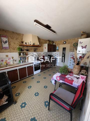 Maison ancienne avec dépendance de 150 M2 habitable et une terrain de 5330 M2