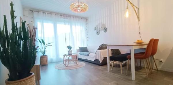 Résidence 2018 - vendu loué, 2 pièces de 40 m² avec jardin 51 m²