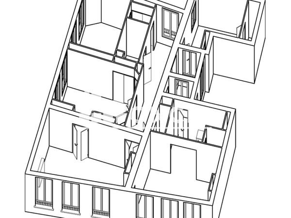 Location Appartement 5 pièces 140.92 m² - 16/18 RUE SAINT REMI Bordeaux 33000