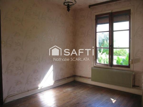 Maison 4 chambres avec cour et garage